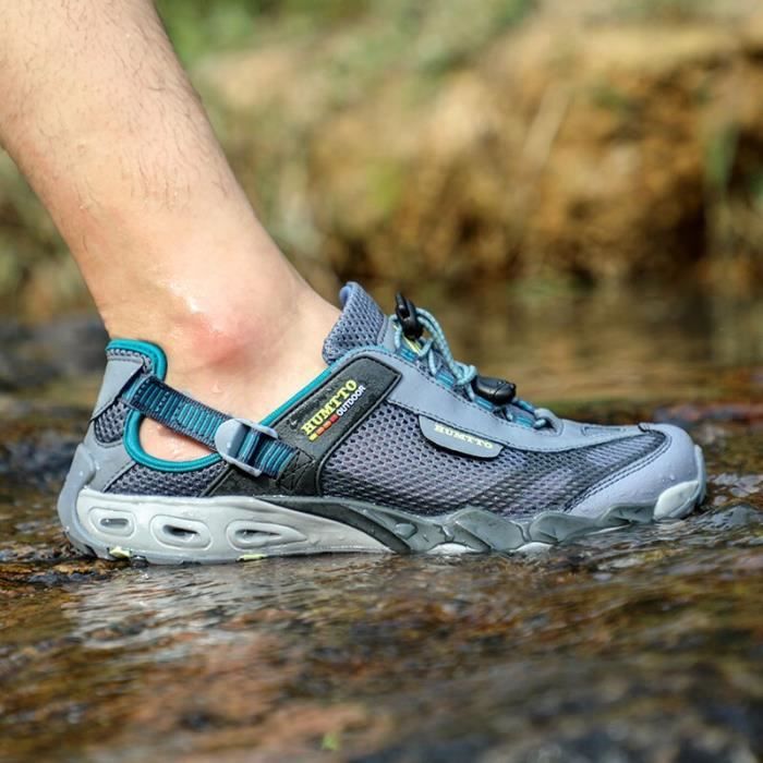 Gray 39 -HUMTTO – chaussures d'eau en maille respirante et