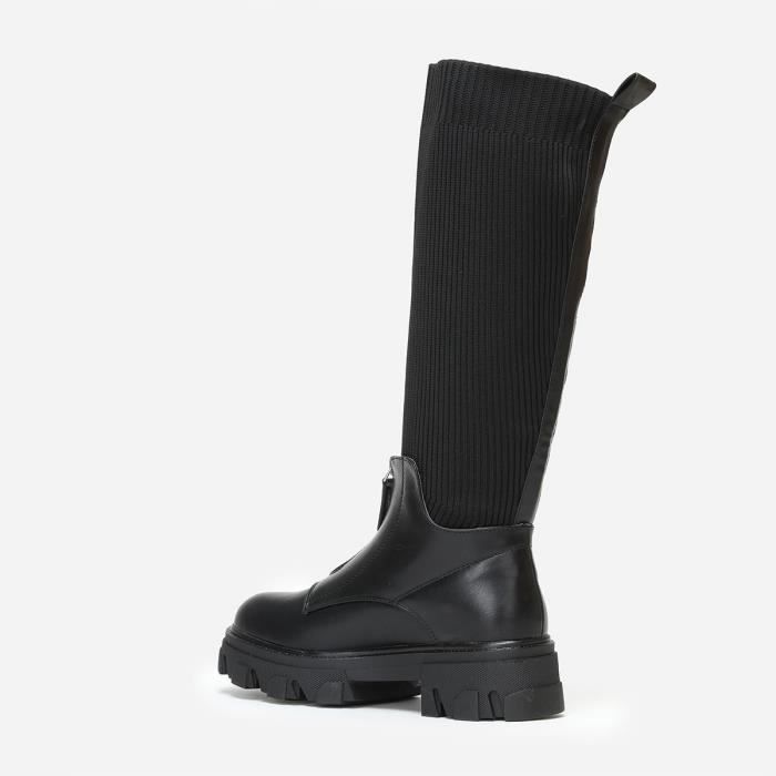 Botte hotsell zip devant