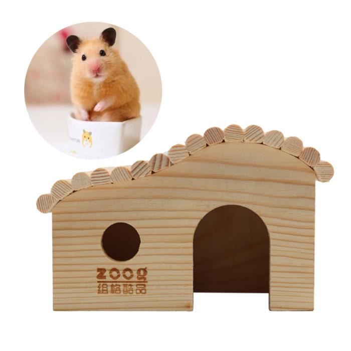 Nid de hamster Mini mignon coton chaud animal de compagnie hamster sommeil  nid petit animal écureuil maison cage jouet YN013