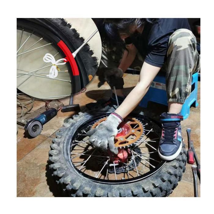 Kit Démonte-pneus 29 Pièces - Leviers De 295mm, Protections De Jantes, Outils Valve - Pour Moto, Vélo, Voiture