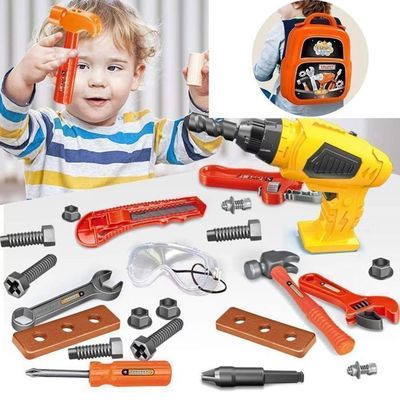 JONRRYIN Outils et Etabli pour Enfants, 46 Pièces Boite a Outils Jeux avec Perceuse, Malette Outils Enfants Jeu de Rôle Jouet éducatif pour Garçons et Filles (Bleu JONRRYIN Outils et Etabli pour Enfants, 46 Pièces Boite a Outils Jeux avec Perceuse, Malette Outils Enfants Jeu de Rôle Jouet éducatif pour Garçons et Filles (Bleu