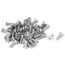 M3X25mm Acier Inoxydable 304 Tête Capuchon Fraisée Hexagonale Prise Vis 50Pcs