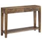 Vidaxl Table Console Bois De Manguier Massif 118 X 30 X 80 Cm