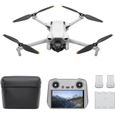 Drone DJI Mini 3 Fly More Combo - Caméra 4K HDR - 38 min de vol - Télécommandé - Gris-0