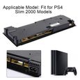 Mini Source D'Alimentation pour PS4 Slim 2000 - passiont© - ADP-160CR - Noir - Compact et facile à transporter-0