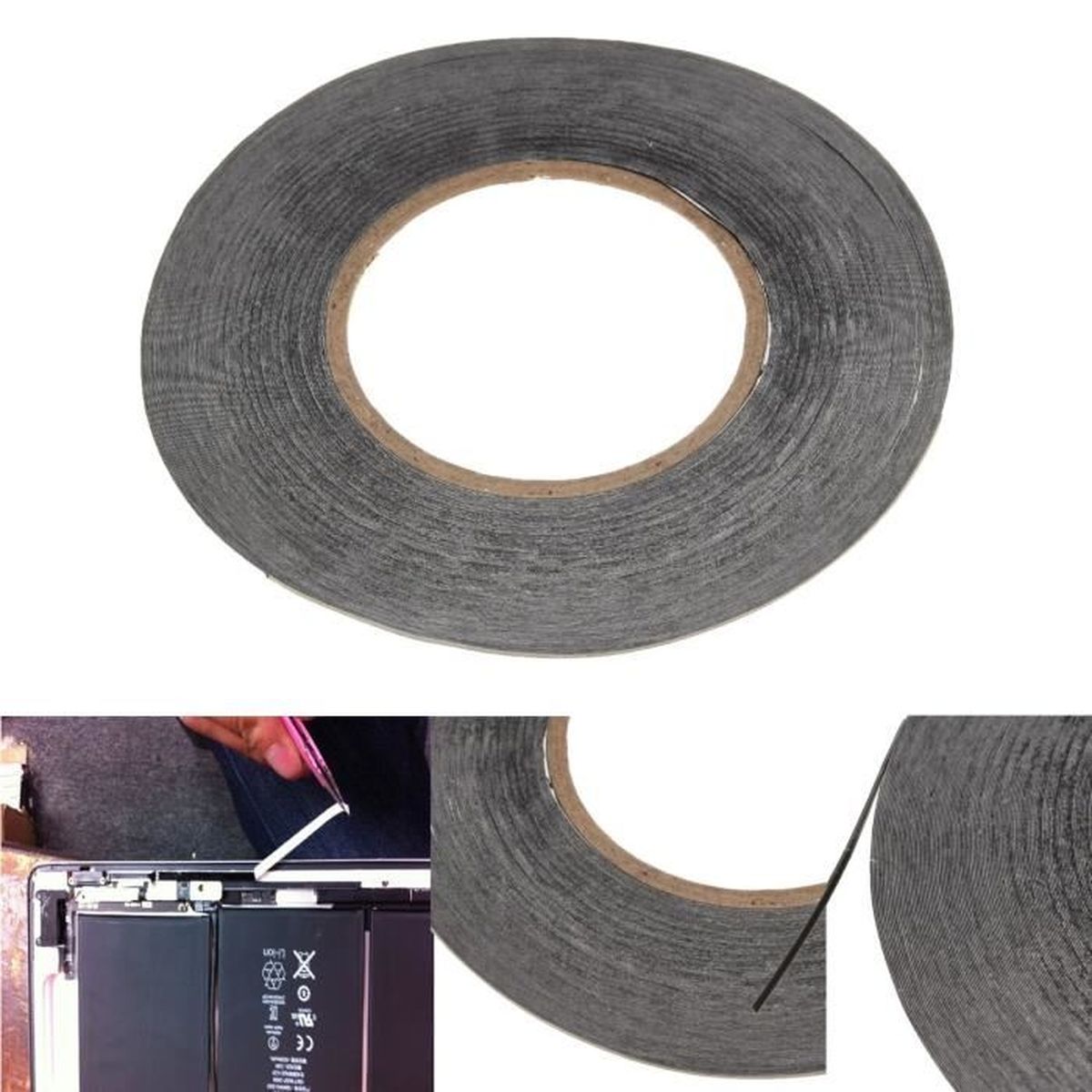 blanc Modelcraft Ruban de masquage flexible 1mm
