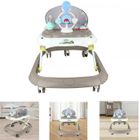 Trotteur bébé évolutif Marron - MIPAN - Anti-renversement- Le premier trotteur de bébé - Pour intérieure et extérieure