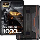 OUKITEL RT9 Tablette Tactile 24Go+256GO 11000mAh Tablette Incassable Durcie 10.1'' Tablette Android 14 Dural SIM 4G/GPS/IP68 Orange