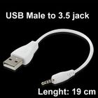 HIGH-TECH PLACE Câble Haute Qualité USB 2.0 Male vers jack 3.5m…