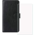 HONGWE. Coque Xiaomi Redmi 9C NFC (6.53") + Verre trempé écran Film Protecteur,Flip PU Cuir Housse avec Fonction Stand Étui ProtectioNI
