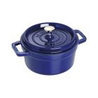 STAUB Cocotte Fonte Emaillée Ronde Bleu Intense 22cm …