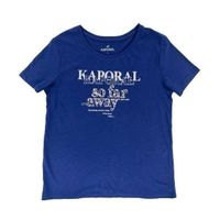 KAPORAL - T-shirt col rond - marine - XS - Bleu - Tee-shirts