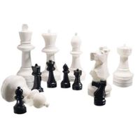 Jeu d'échecs extérieur ROLLY TOYS - 21 891 2 - Petit format - Pièces de 30 cm de haut