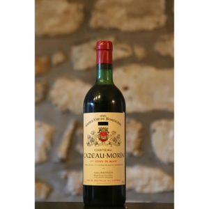 VIN ROUGE Vin rouge, Cote de Blaye, Château Cazeau Morin 198