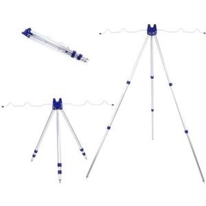 Support Télescopique Pour Canne à Pêche Réglable - Acier Inox, 4 Couleurs Aléatoires