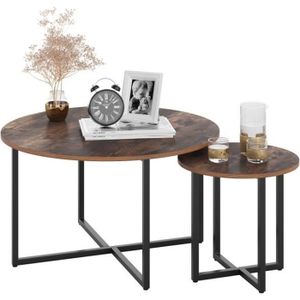 table basse ronde vintage cdiscount