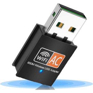 CLE WIFI - 3G Adaptateur WiFi USB 600 Mbps - Clé WiFi sans Fil M