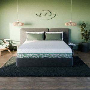 MATELAS Matelas Latex 180x200x25cm GAIA - 2 faces d'accueil Latex 100% Naturel et Mousse - Soutien mi-ferme - Morphea