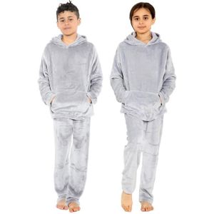 PYJAMA Pajamas A2Z 4 Kids Polaire Chaude Twosie à capuche