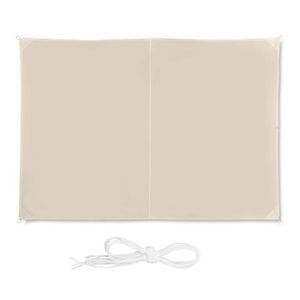VOILE D'OMBRAGE Relaxdays Voile d’ombrage rectangle diffuseur d’om