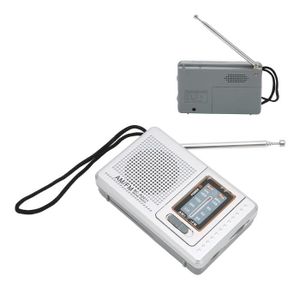 RADIO CD CASSETTE SALALIS Petite radio Radio de Poche Portable AM/FM