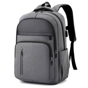 SAC À DOS INFORMATIQUE Sac a dos homme travaille pour ordinateur portable 15.6 pouces, loisirs/affaire/scolaire, Gris