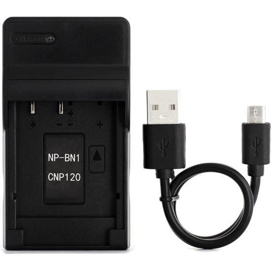 Kit De 3 Baterías NP-BN1 1000mAh Y Cargador LCD USB Para Cámaras Sony - Compatible Con W800, W830, TX30, QX10 Y Más