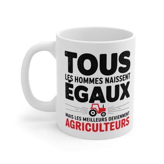 Mug - Personnalisé - 50 Ans - Céramique - Résistant Lave-vaisselle