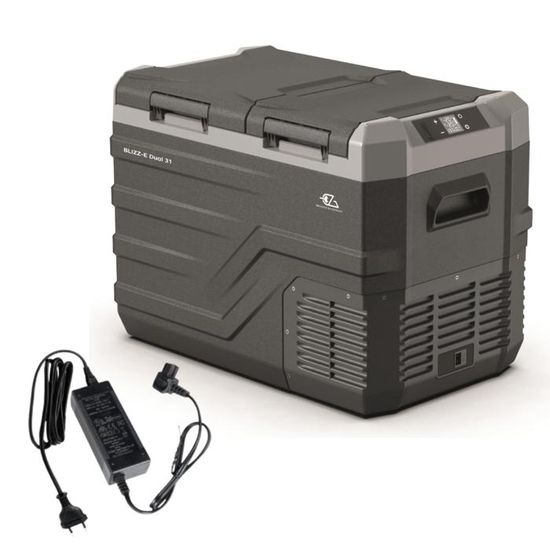 Adaptateur 12/220 Volts pour Glacière EZA - Camping-car, van, fourgon