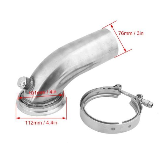 Bride Collecteur Échappement Pour Proma 50cc - Pièce Moto Essentielle - Installation Facile