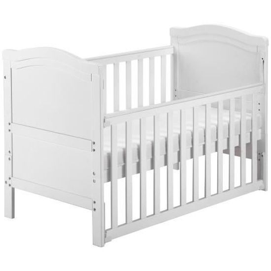 Lit Bebe Avec Matelas Dispositif De Couchage A Cote Simple 3 Positions Reglables En Bois Massif En Mousse Converti Cdiscount Puericulture Eveil Bebe