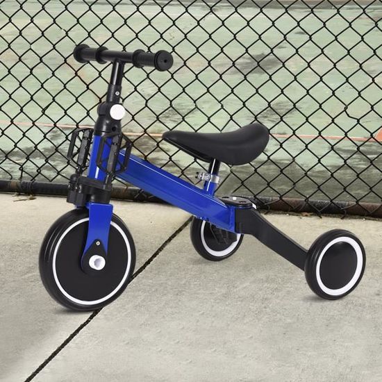 KRIDDO Tricycle Enfant 3 Ans, Vélo Enfant De 24 Mois à 5 Ans, Tricycle Bébé De 2,5 à 5 Ans, Cadeau Tricycles Pour Tout-Petits Pour Les 2-4 Ans, Blanc