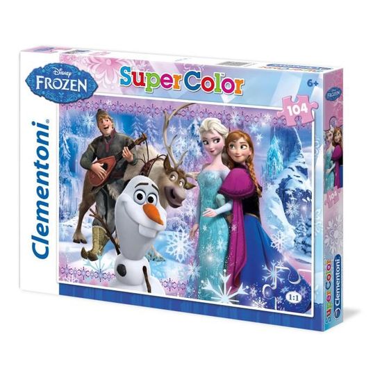 LA REINE DES NEIGES Puzzle 104 pièces - Cdiscount Jeux - Jouets