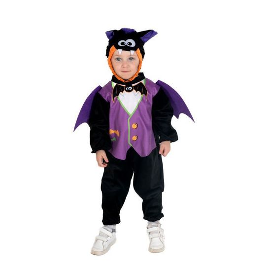 Body Bébé Fille Halloween Chauve-souris Costume Manches Longues Avec
