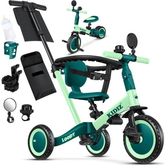 Draisienne Tricycle 6 En 1 | Roues De Course Pour Enfants À Partir De