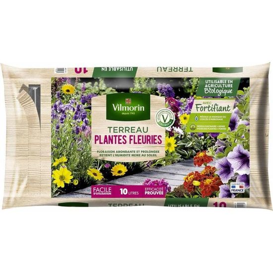 Terra Vegetale Vilmorin 40 Litri, Pronta All'uso Per Giardino E Vasi - 2