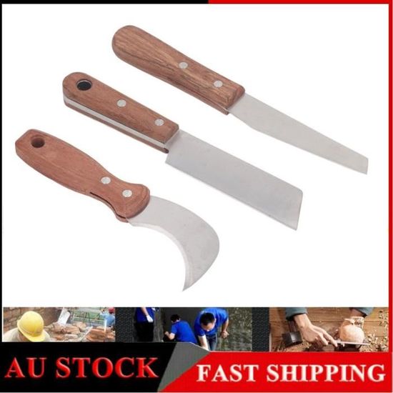 Lot De 2 Couteaux Ondulés à Frites - Lames En Acier Inoxydable Avec Étui De Protection, Parfait Pour Pommes De Terre, Légumes Et Fruits