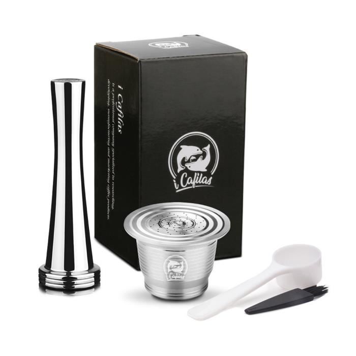 Capsule réutilisable de filtre d'acier inoxydable de capsule de café favorable à l'environnement outils pour la maison 3856