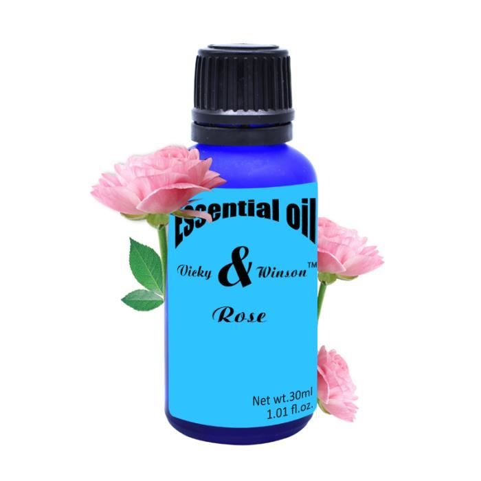 Huiles essentielles d'aromathérapie Rose