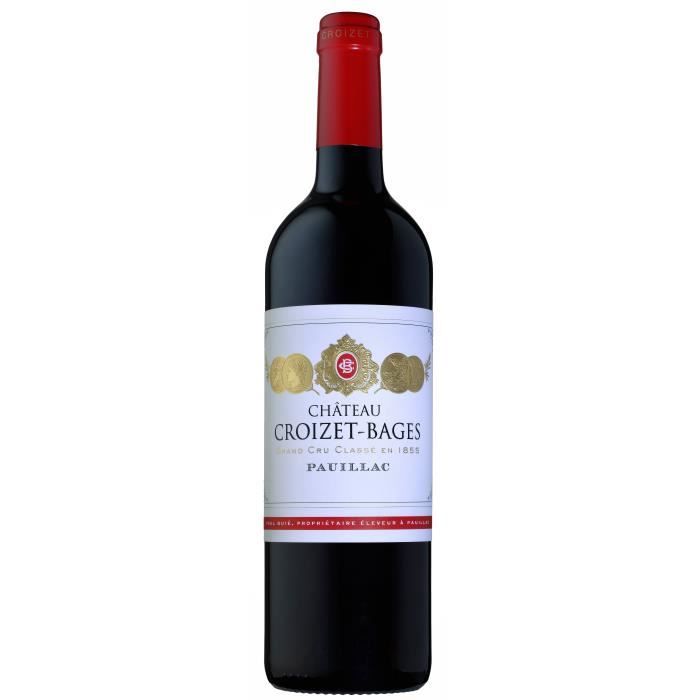 Château Croizet Bages 2014 - AOC Pauillac - Vin rouge de Bordeaux - 1 bouteille 0.75 cl