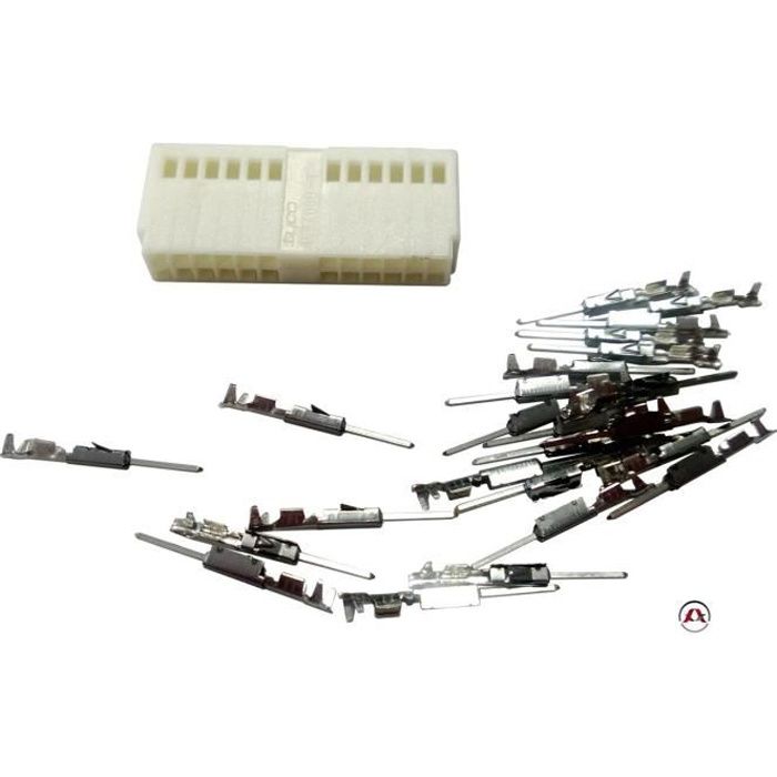Connecteur autoradio Fakra 24 voies - 24 Cosses