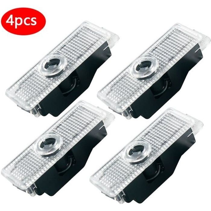 M Performance -4X Pour BMW X3 E83 X5 E70 X6 E71 E87 E60 E61 E90 F20 F30 F10 F16 E92 E91 Voiture Porte Bienvenue Lumière LED Courtois