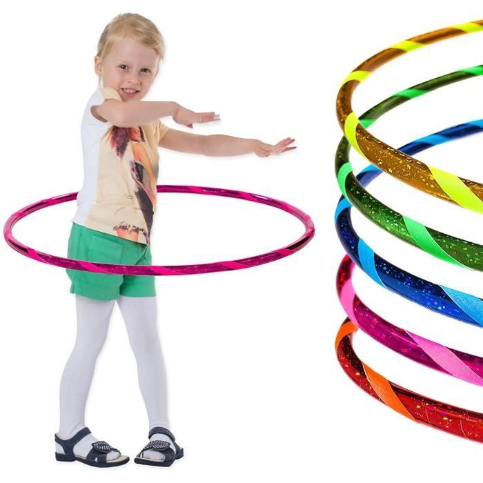 hoopomania Super Star Hula Hoop pour Les Enfants (Cerceaux) Ø60-70-80cm177