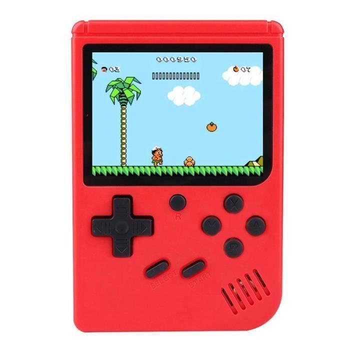 Jeux MINI Portable Retro Video Console Handheld Game Advance Players Game Boy 3.0 Pouce Color LCD Screen Rouge