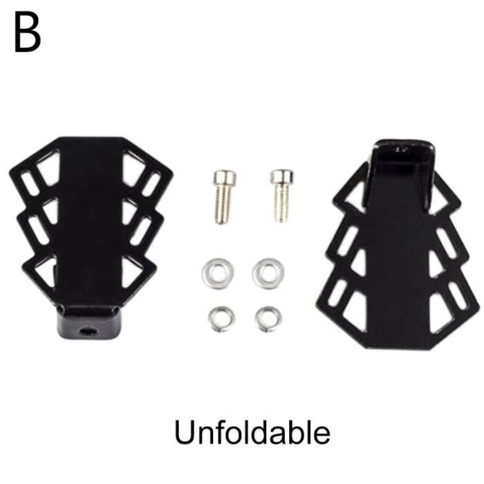 Pièce Détachée,1 paire vélo pédale arrière vtt repose pieds pliants vélo accessoires vélo pied Peg Y98F - Type B