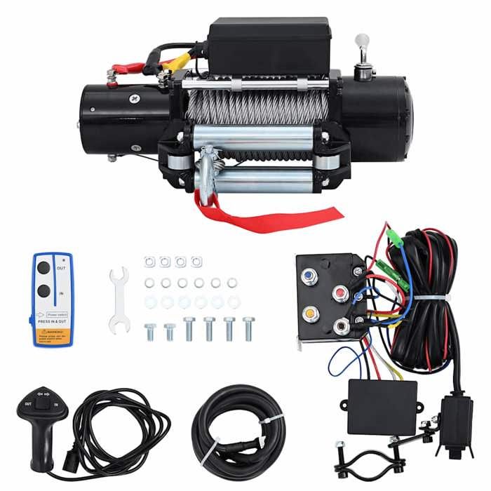 vidaXL Treuil électrique 12 V 5909 kg