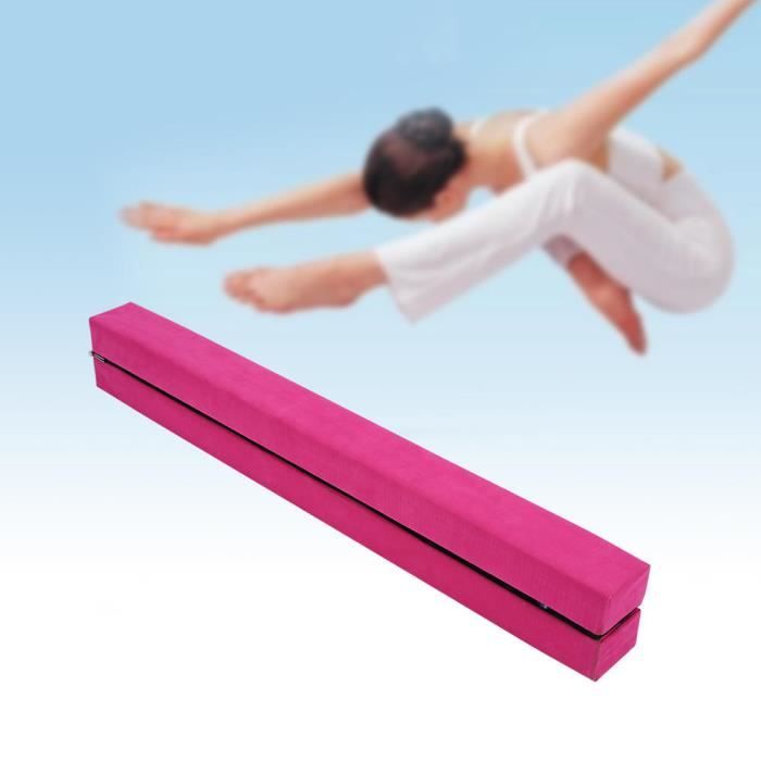 Akozon équipement d'équilibrage pliant de poutre Équipement d'entraînement de gymnastique de gymnastique de poutre d'équilibre