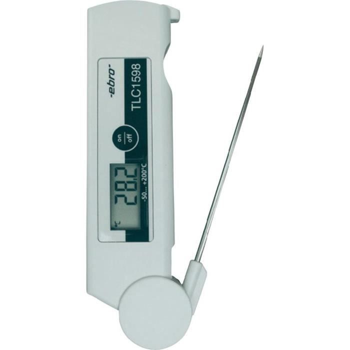 Thermométre pliable, Plage de mesure -50 bis +2…