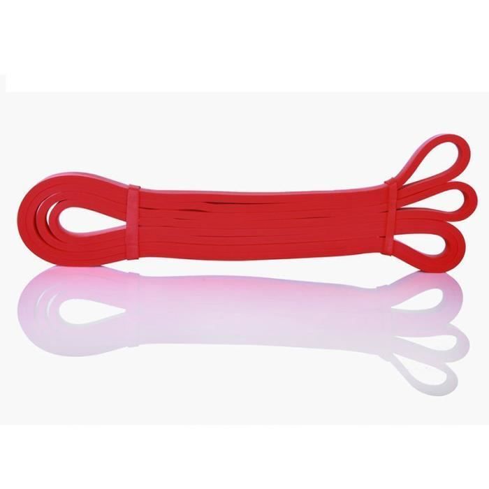 Elastique de Résistance Musculation Bande de Fitness Rouge