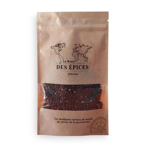 Poivre noir de Lampong Le sachet refermable de 70g